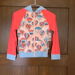 NWT Floatimini  50upv protection hoodie size 10 girls